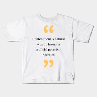 philosophy quotes Kids T-Shirt